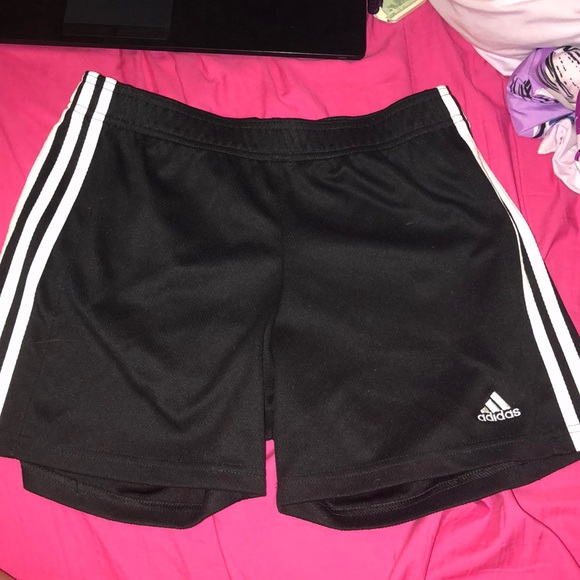 black Adidas shorts - Picture 2 of 4